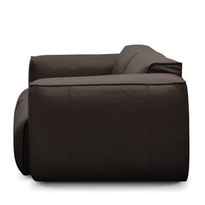 3-Sitzer Sofa HUDSON Echtleder Neka: Dunkelbraun