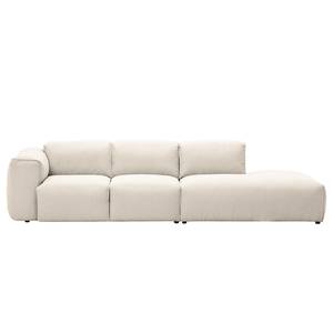 Bigsofa Hudson Webstoff Webstoff Saia: Beige - Armlehne davorstehend rechts