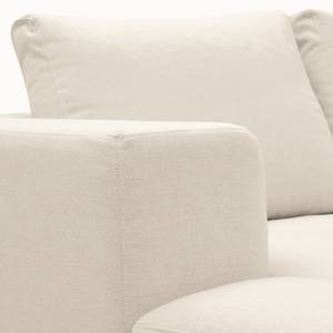 Ecksofa Brooklyn II Webstoff Webstoff Saia: Beige - Longchair davorstehend links