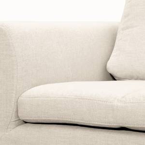 Ecksofa Brooklyn IV Webstoff Webstoff Saia: Beige - Breite: 247 cm - Ottomane davorstehend links