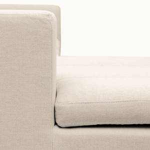 Ecksofa Brooklyn IV Webstoff Webstoff Saia: Beige - Breite: 247 cm - Ottomane davorstehend links