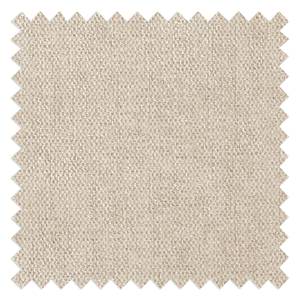 Canapé d’angle HUDSON arrondi Tissu Saia: Beige - Angle à droite (vu de face)