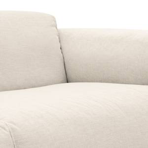 Ecksofa Hudson V Webstoff Webstoff Saia: Beige - Longchair davorstehend links