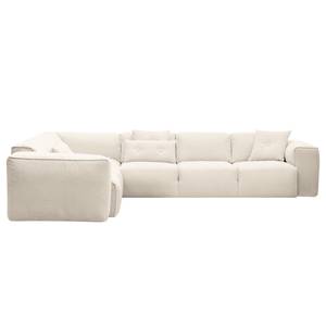 Ecksofa Hudson VI Webstoff Webstoff Saia: Beige - Ecke davorstehend links