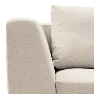 Ecksofa Madison I Webstoff Webstoff Saia: Beige - Breite: 255 cm - Ottomane davorstehend rechts