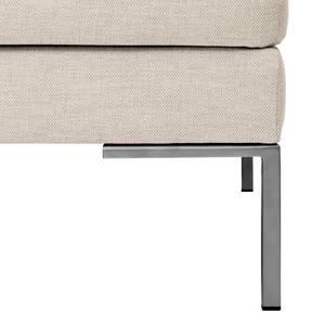 Ecksofa Madison I Webstoff Webstoff Saia: Beige - Breite: 255 cm - Ottomane davorstehend rechts