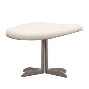 Gestoffeerde hocker HOUSTON Geweven stof Saia: Beige