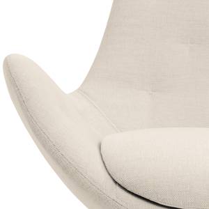 Sessel Houston IV Webstoff Webstoff Saia: Beige - Chrom