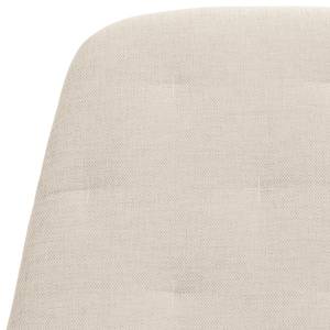 Sessel Houston IV Webstoff Webstoff Saia: Beige - Chrom