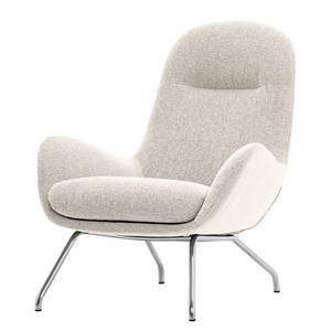 Loungefauteuil Lannister geweven stof Geweven stof Saia: Beige