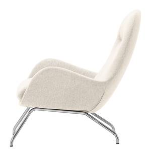 Loungefauteuil Lannister geweven stof Geweven stof Saia: Beige