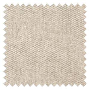 Poltrona GARBO con piedi di legno tessuto - Tessuto Saia: beige - Quercia scuro