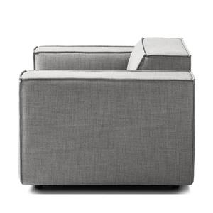 Fauteuil KINX Tissu Milan : Gris clair