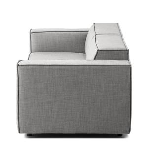 2,5-Sitzer Sofa KINX Webstoff - Webstoff Milan: Hellgrau - Keine Funktion