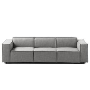 3-Sitzer Sofa KINX Webstoff Milan: Hellgrau