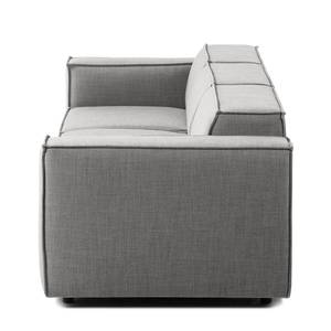 3-Sitzer Sofa KINX Webstoff Milan: Hellgrau