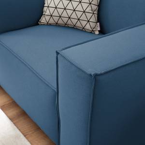 Fauteuil KINX Geweven stof - Stof Osta: Donkerblauw