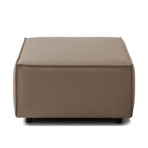 Repose-pieds KINX rectangulaire Tissu - Tissu Osta: Cappuccino