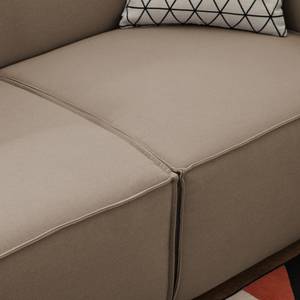 2-Sitzer Sofa KINX Webstoff - Webstoff Osta: Cappuccino - Keine Funktion