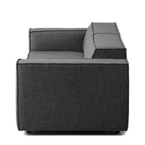 2,5-Sitzer Sofa KINX Webstoff - Webstoff Milan: Anthrazit - Keine Funktion