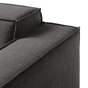 2,5-Sitzer Sofa KINX Webstoff - Webstoff Milan: Anthrazit - Keine Funktion