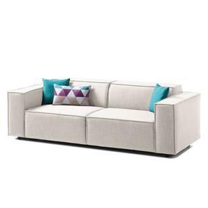 2,5-Sitzer Sofa KINX Webstoff - Webstoff Milan: Altweiß - Keine Funktion