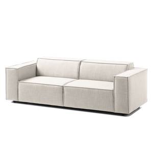 2,5-Sitzer Sofa KINX Webstoff - Webstoff Milan: Altweiß - Keine Funktion