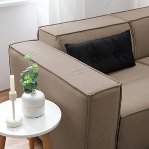 2,5-Sitzer Sofa KINX Webstoff - Webstoff Osta: Cappuccino - Keine Funktion