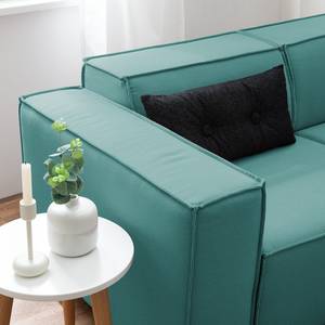 2,5-Sitzer Sofa KINX Webstoff - Webstoff Osta: Petrol - Keine Funktion