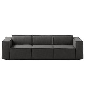 3-Sitzer Sofa KINX Webstoff Milan: Anthrazit