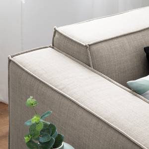 3 places Canapé KINX Tissu Milan : Beige