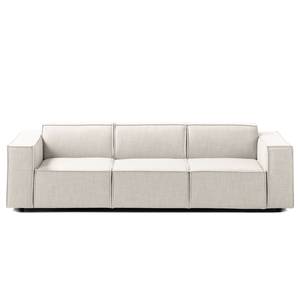 3-Sitzer Sofa KINX Webstoff Milan: Altweiß