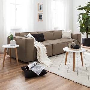 3-Sitzer Sofa KINX Webstoff - Webstoff Osta: Cappuccino