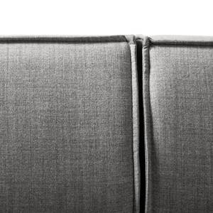 Canapé d’angle KINX méridienne Tissu Milan : Gris clair - Largeur : 260 cm - Méridienne courte à droite (vue de face) - Sans fonction