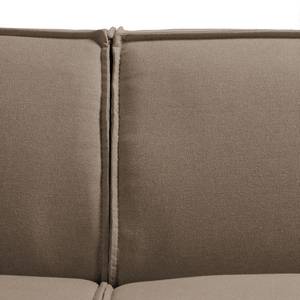 Canapé d’angle KINX méridienne Tissu Osta: Cappuccino - Largeur : 294 cm - Méridienne courte à droite (vue de face) - Sans fonction