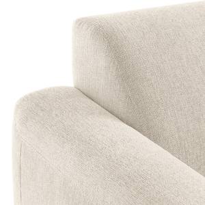 Wohnlandschaft Bora II Webstoff Webstoff Saia: Beige - Longchair davorstehend links / Ottomane rechts