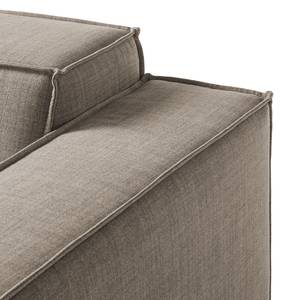 Fauteuil KINX Geweven stof Milan: Grijs-Marron