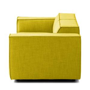 2-Sitzer Sofa KINX Webstoff - Webstoff Milan: Gelb - Keine Funktion