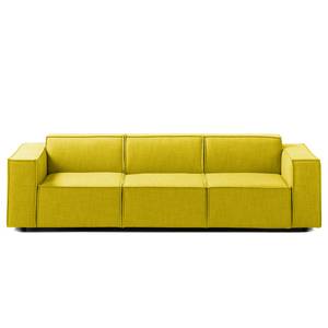 3-Sitzer Sofa KINX Webstoff Milan: Gelb