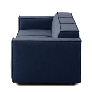 3-Sitzer Sofa KINX Webstoff Milan: Dunkelblau