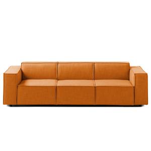 3-Sitzer Sofa KINX Webstoff Milan: Rostbraun