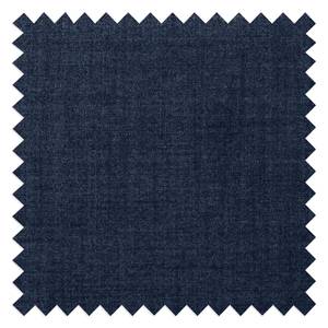 Canapé d’angle KINX méridienne Tissu Milan : Bleu foncé - Largeur : 294 cm - Méridienne courte à gauche (vue de face) - Sans fonction