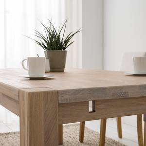 Eettafel LarsWOOD massief eikenhout - Wit geolied eikenhout - 180x90cm