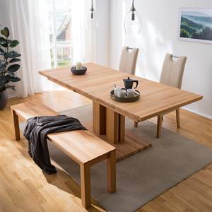 Eettafel Gilian (met uitschuiffunctie) massief beukenhout