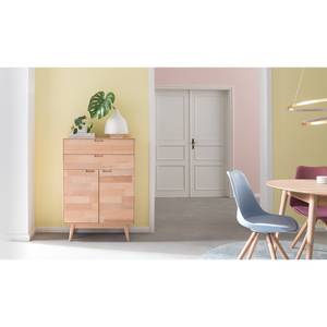 Credenza FINSBY Legno di faggio parzialmente massello - Faggio oliato bianco