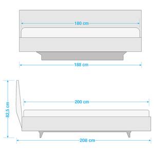 Massief houten bed MarosWOOD III Beuk - 180 x 200cm