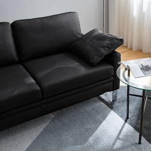 Sofa Laureto II (2-Sitzer) Echtleder Schwarz