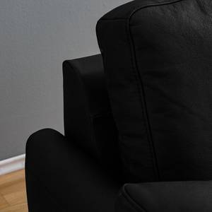 Sofa Laureto II (2-Sitzer) Echtleder Schwarz