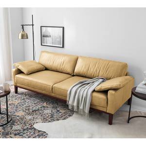 Sofa Horley (3-Sitzer) Echtleder Beige