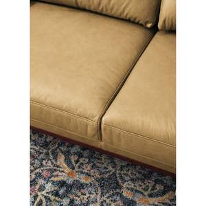 3-Sitzer Sofa HORLEY Echtleder Cerys: Beige